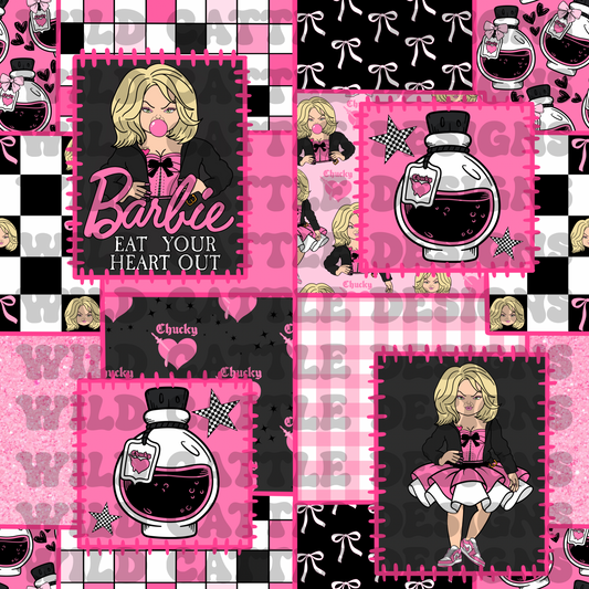 Horror Bride patchwork