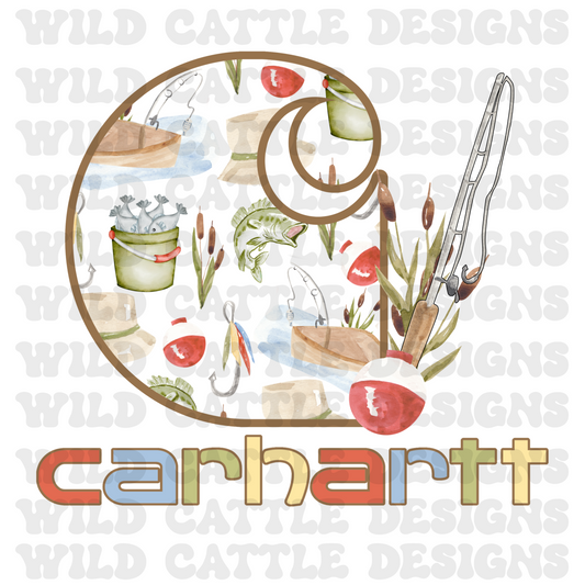 Fishing car heart png
