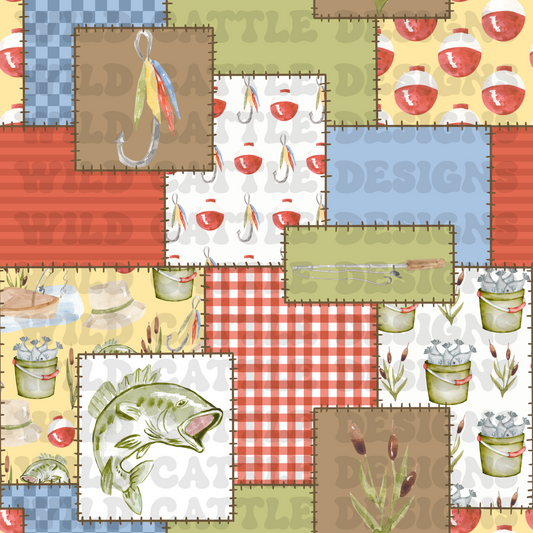 Fishing patchwork