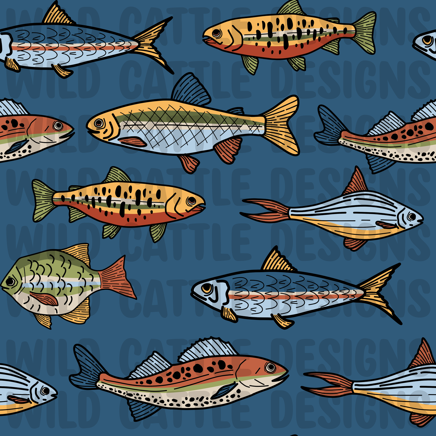 Fishing seamless