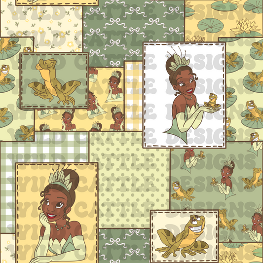 Frog princess patchwork