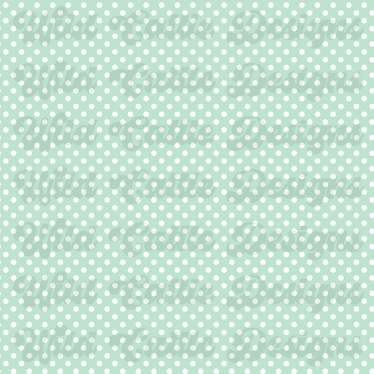garden tea party dot seamless