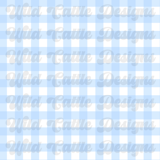 Garden tea party plaid seamless