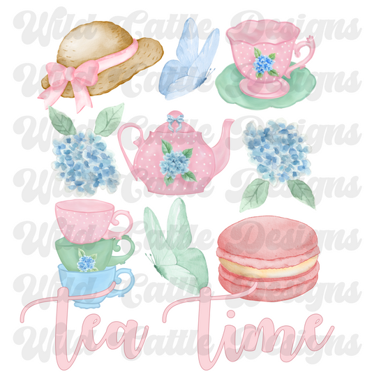 Garden tea party png