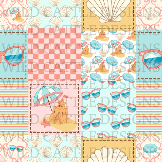 Girly summer days patchwork