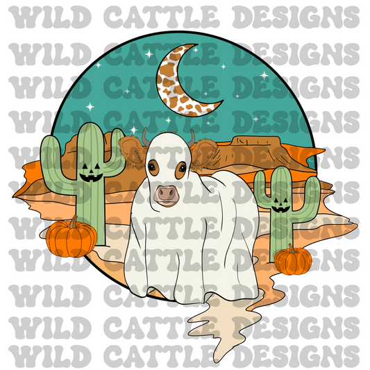 Halloween cow no words png