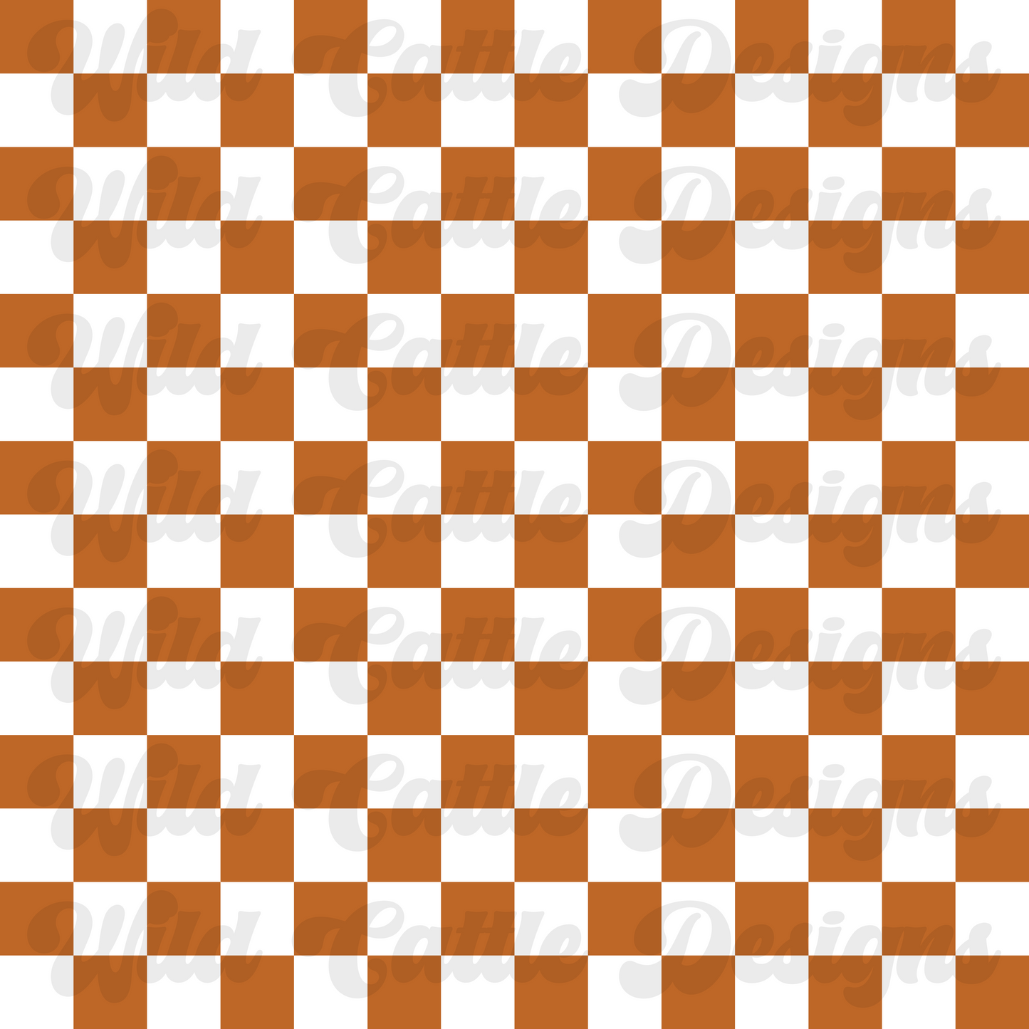 Howdy bunny checkered seamless