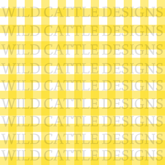 Hungry caterpillar yellow plaid