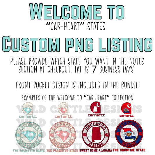 CUSTOM Welcome to States PNG