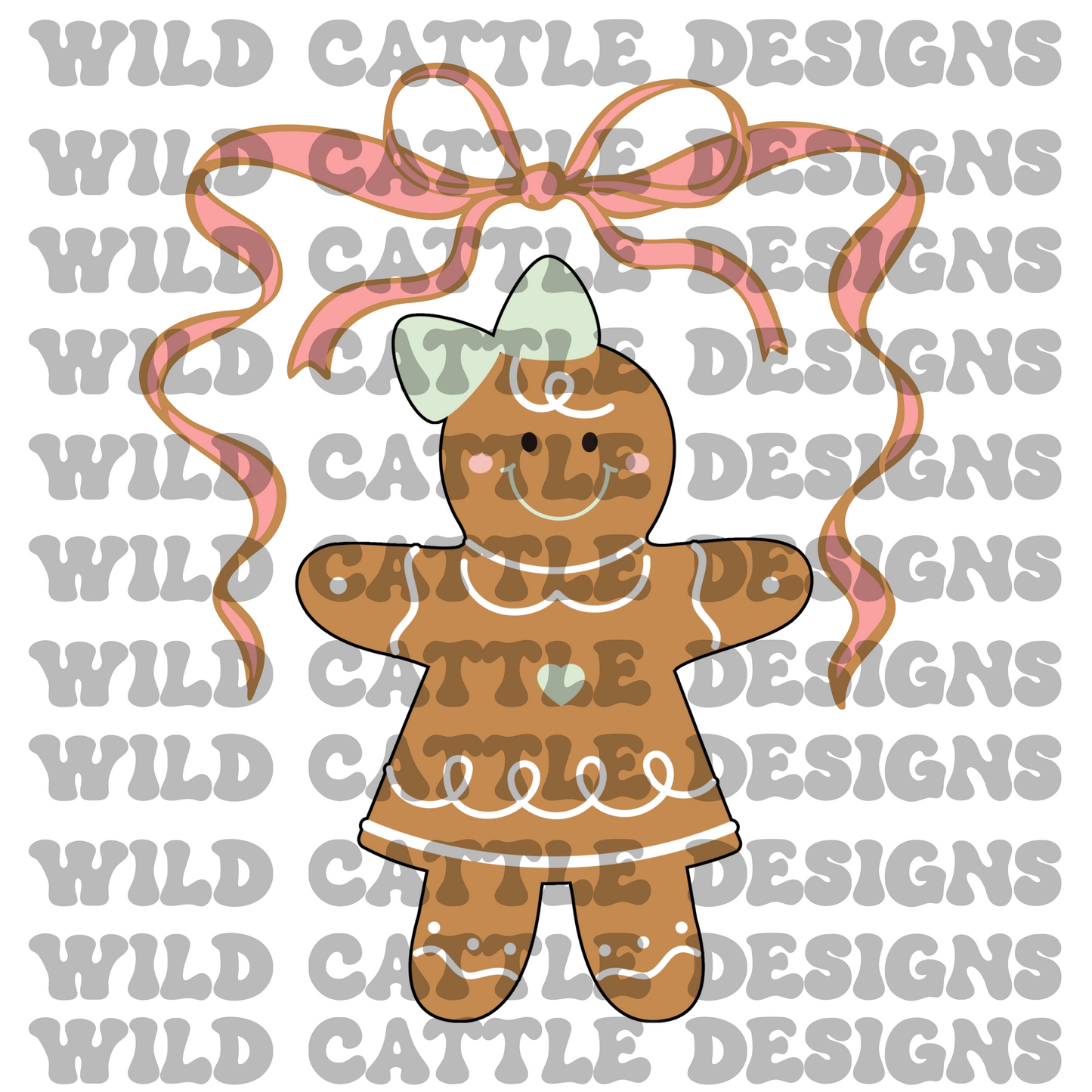Gingerbread Girl PNG