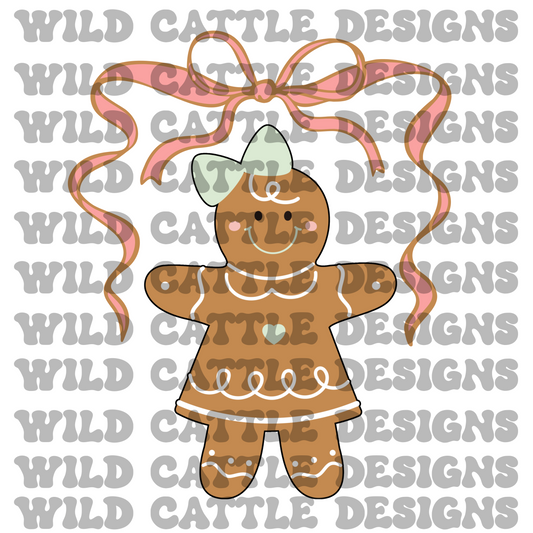 Gingerbread Girl PNG