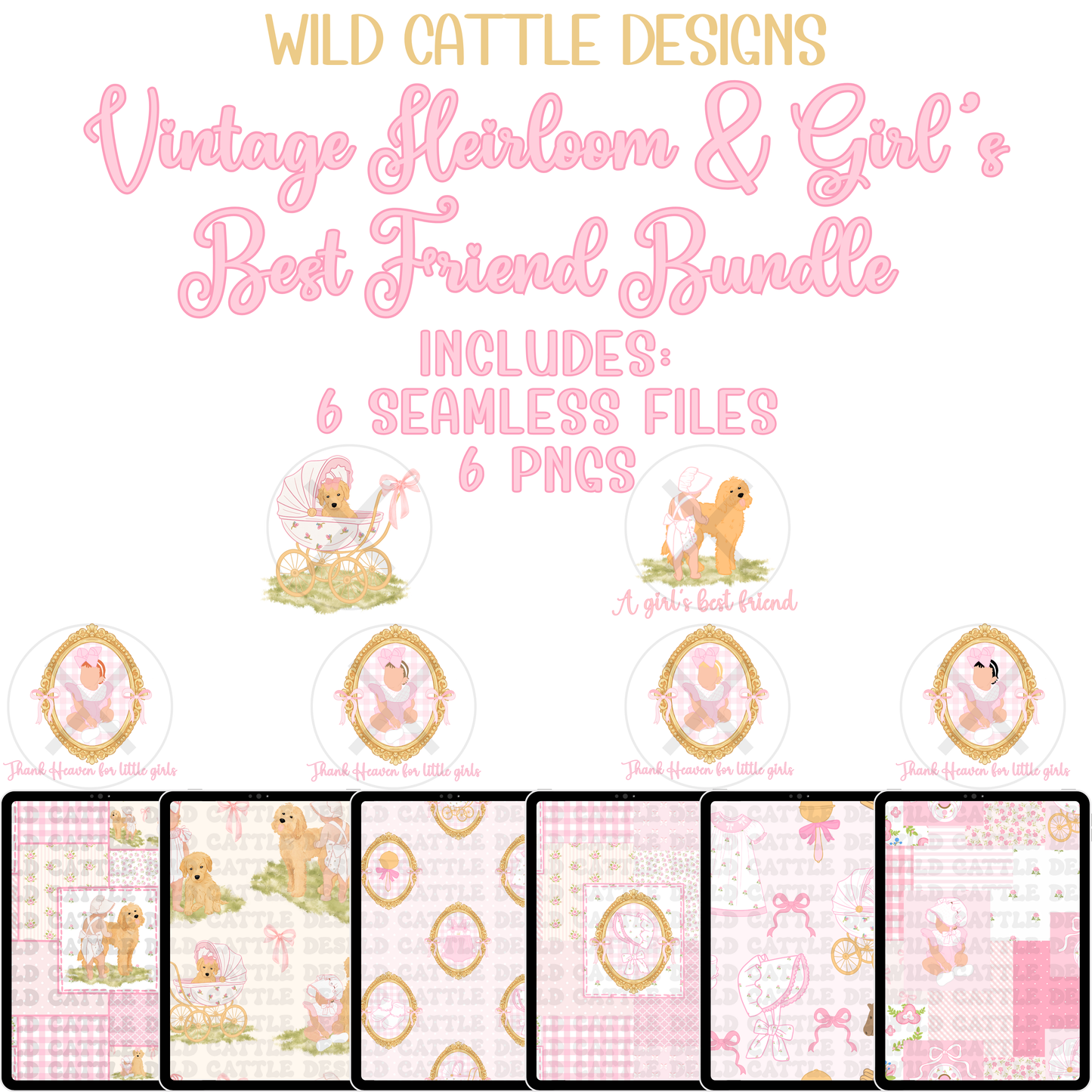 Vintage Heirloom Girl Bundle