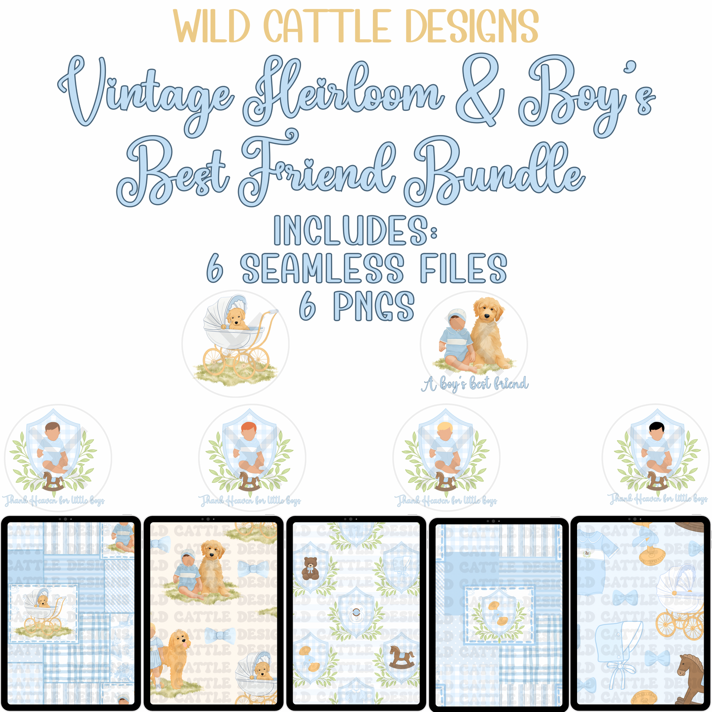 Vintage Heirloom Boy Bundle