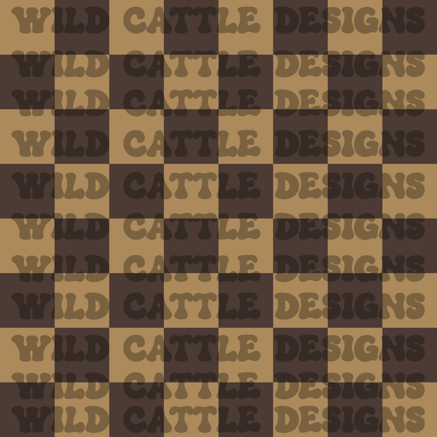 Brown checker seamless
