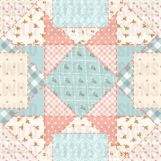 Vintage Floral Patchwork