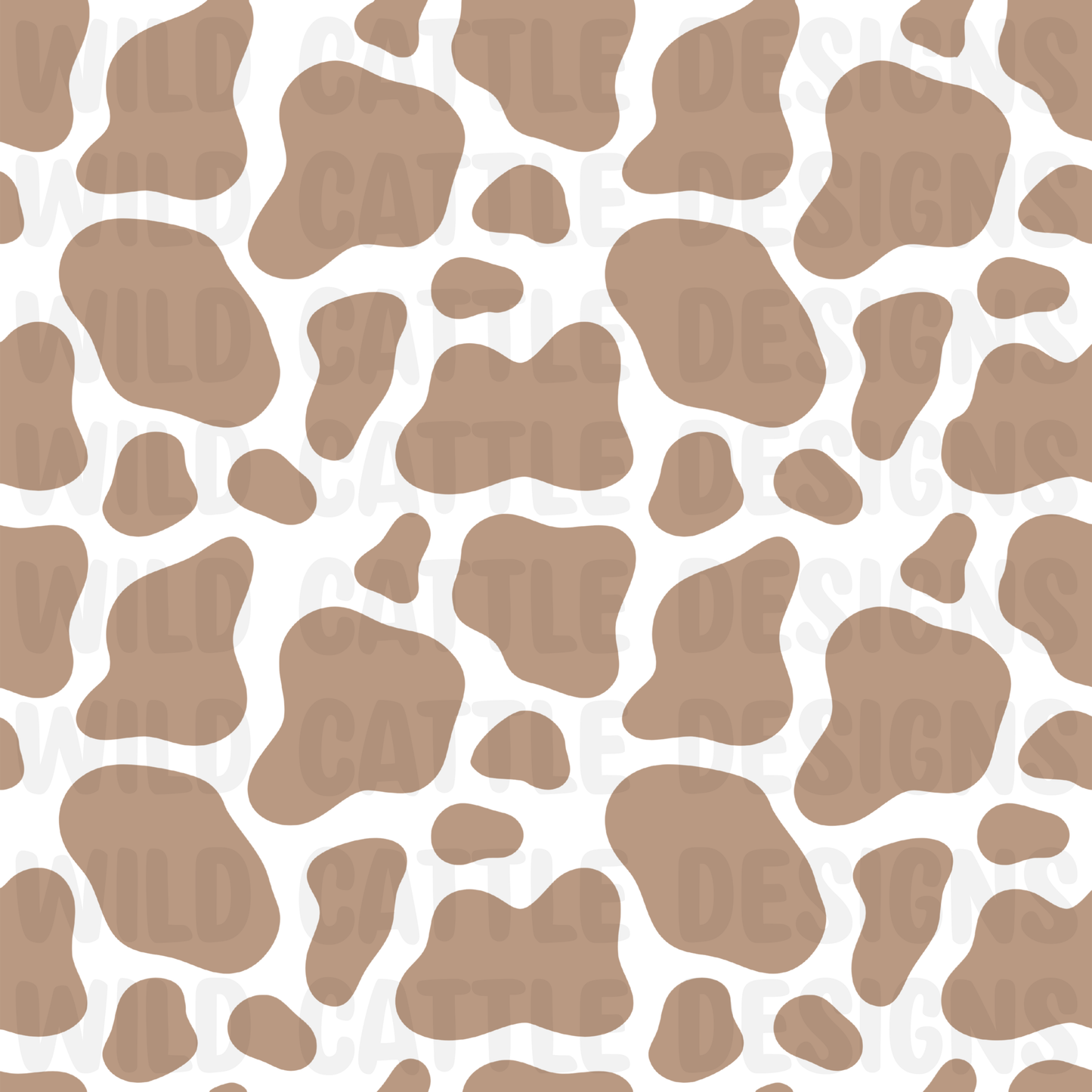 Beach club cow print