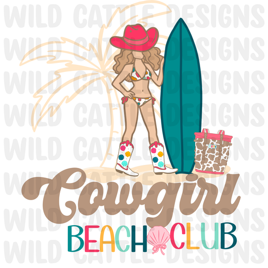 Cowgirl beach club png