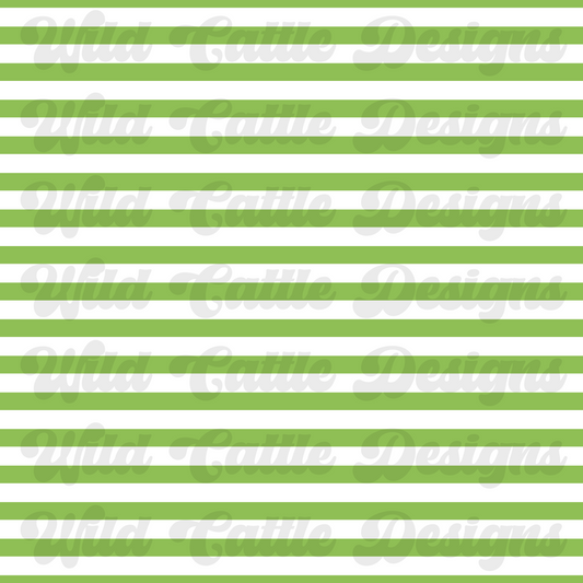 Jesus loves me green stripe seamless