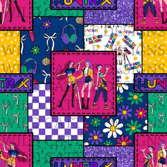Kpop patchwork