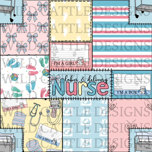Landdnurse patchwork