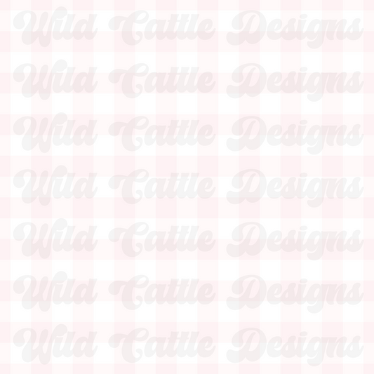 light pink plaid spring seamless