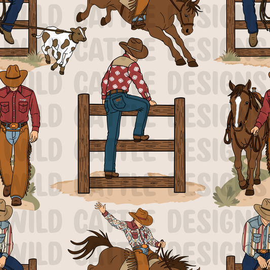 Long live cowboys seamless