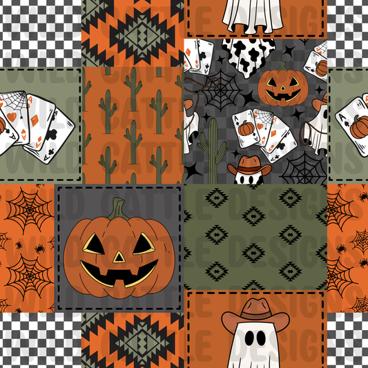 Long live halloween patchwork
