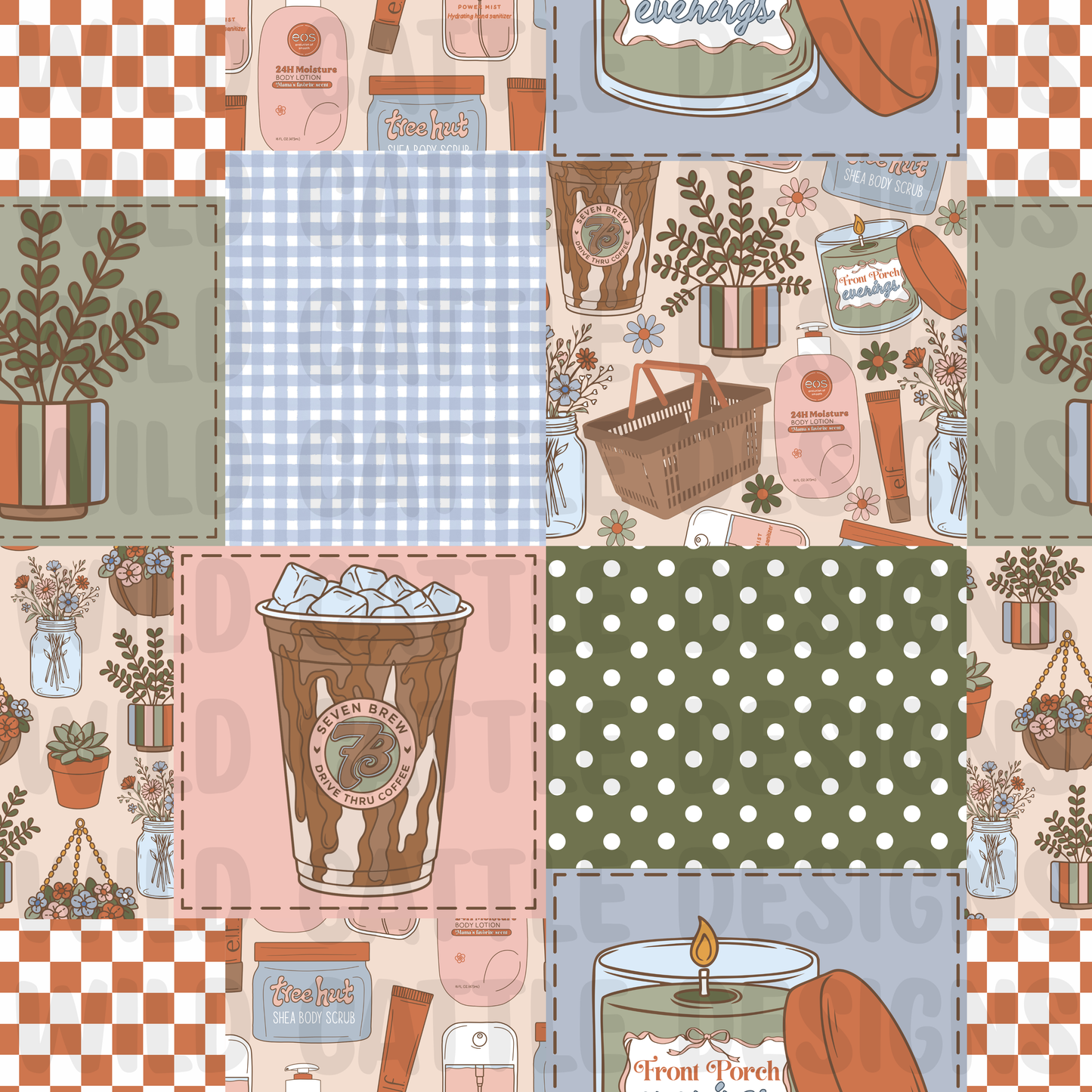 Mamas favorite things patchwork