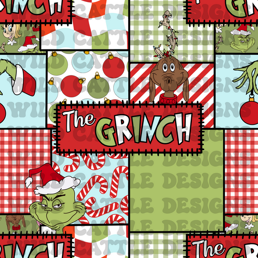 Mean guy patchwork
