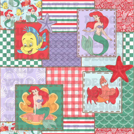 Mermaid patchwork