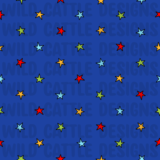 Monster truck birthday stars