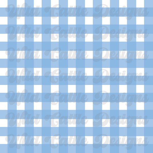 muted beach day gingham seamless