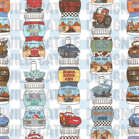 Muted car cups seamless