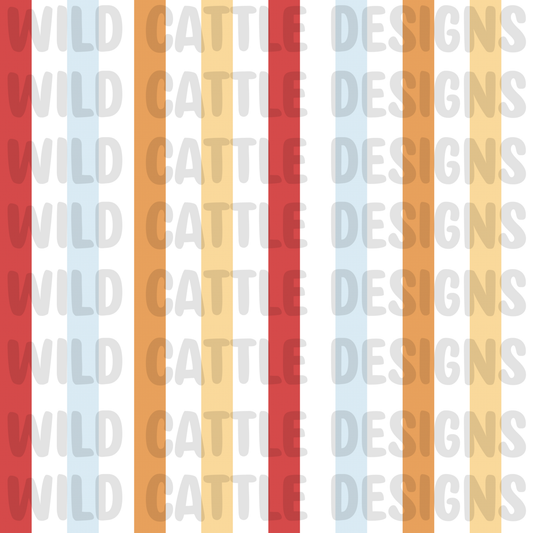 Muted car stripes