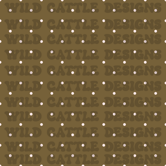 Muted chicken dot seamless