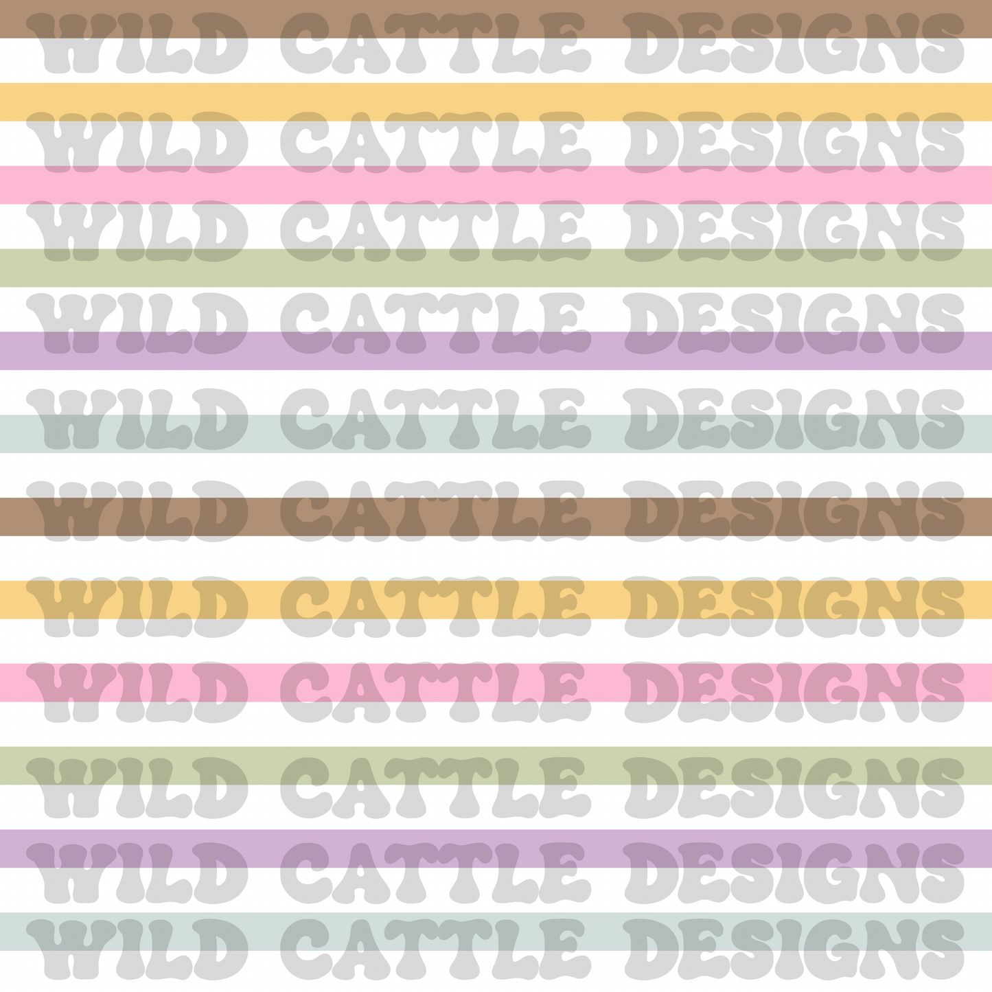 Muted girly mouse stripes seamless