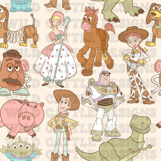 Muted toy seamless