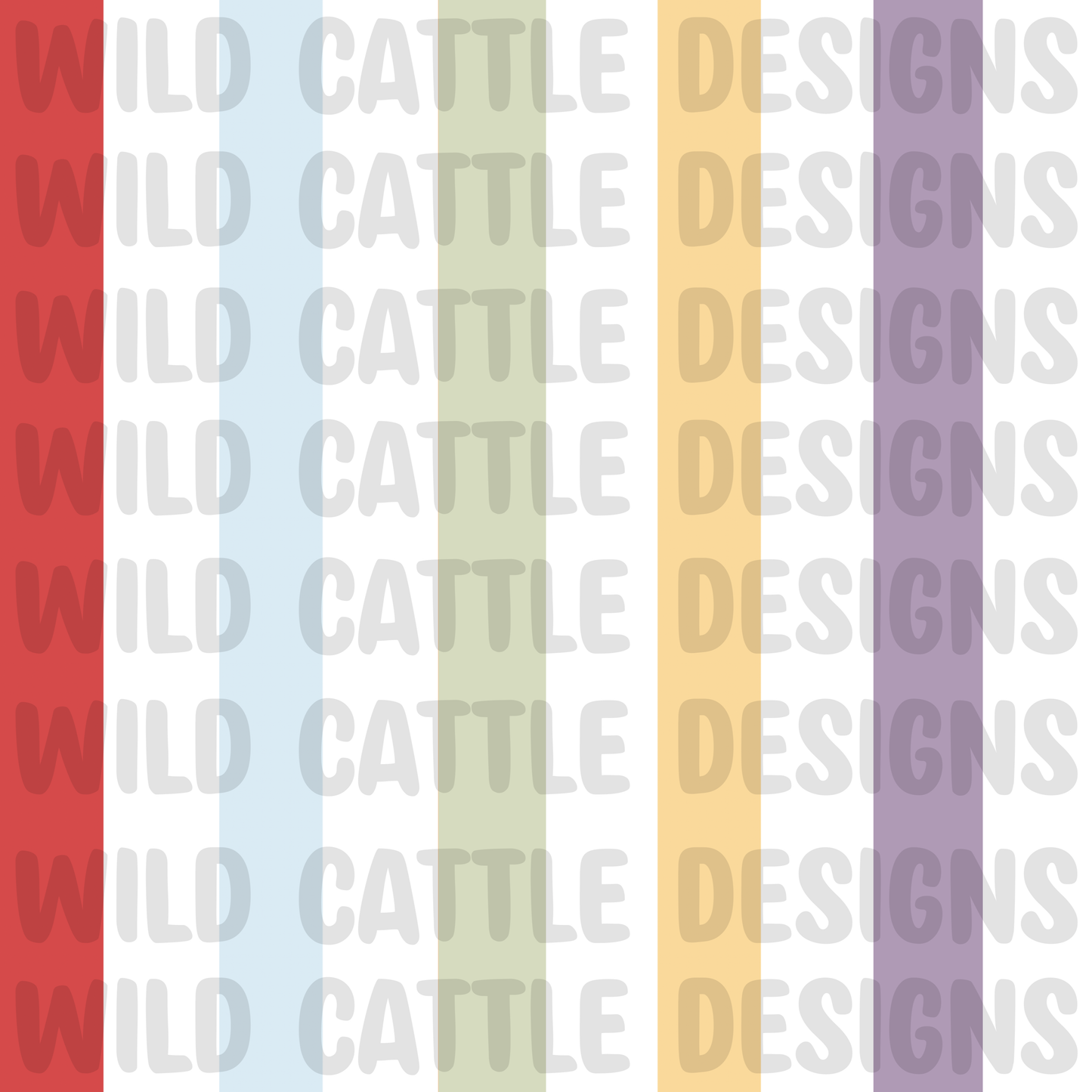 Muted desert toy stripes