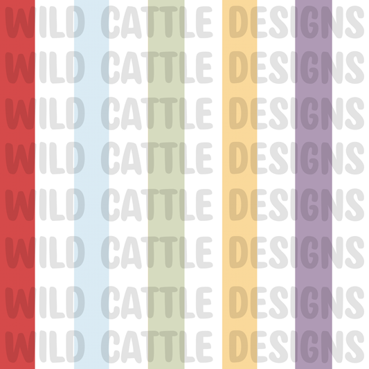 Muted desert toy stripes
