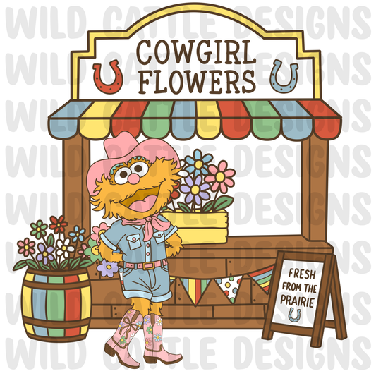 Muted wild flowerstand png
