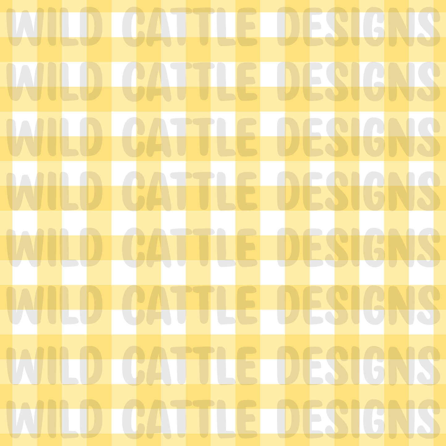 Muted wild reef yellow plaid