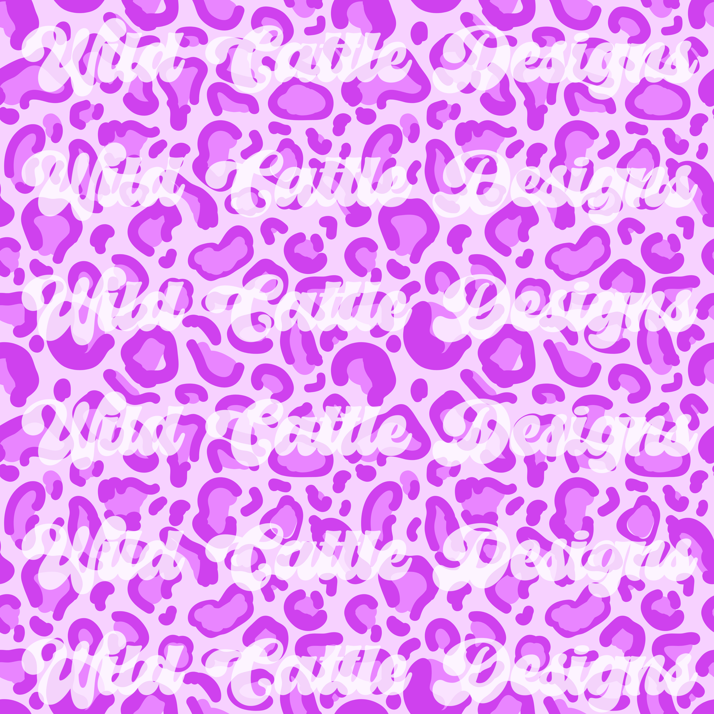 Neon purple cheetah seamless