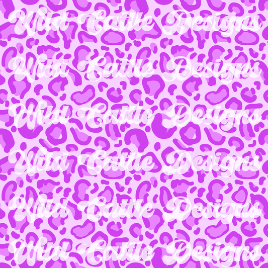 Neon purple cheetah seamless