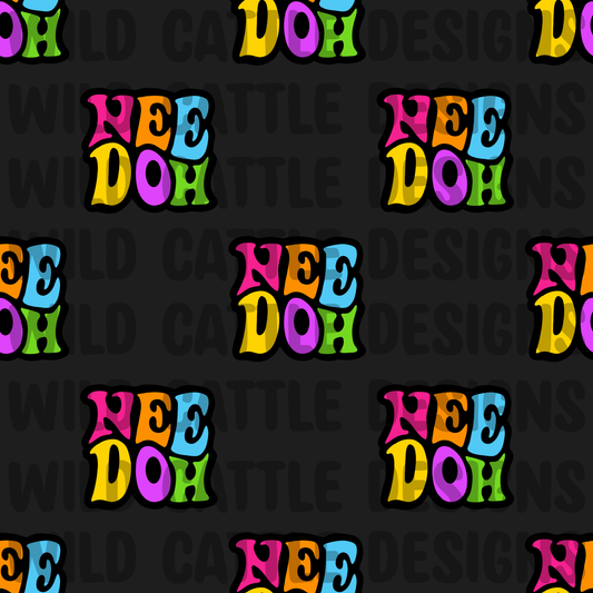 Neon squish seamless
