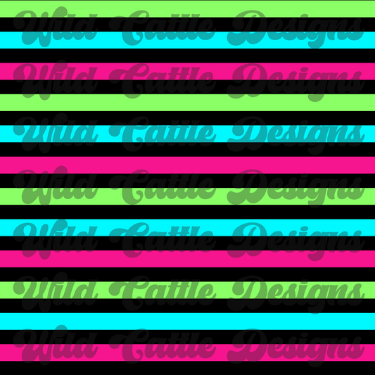 neon stripe seamless
