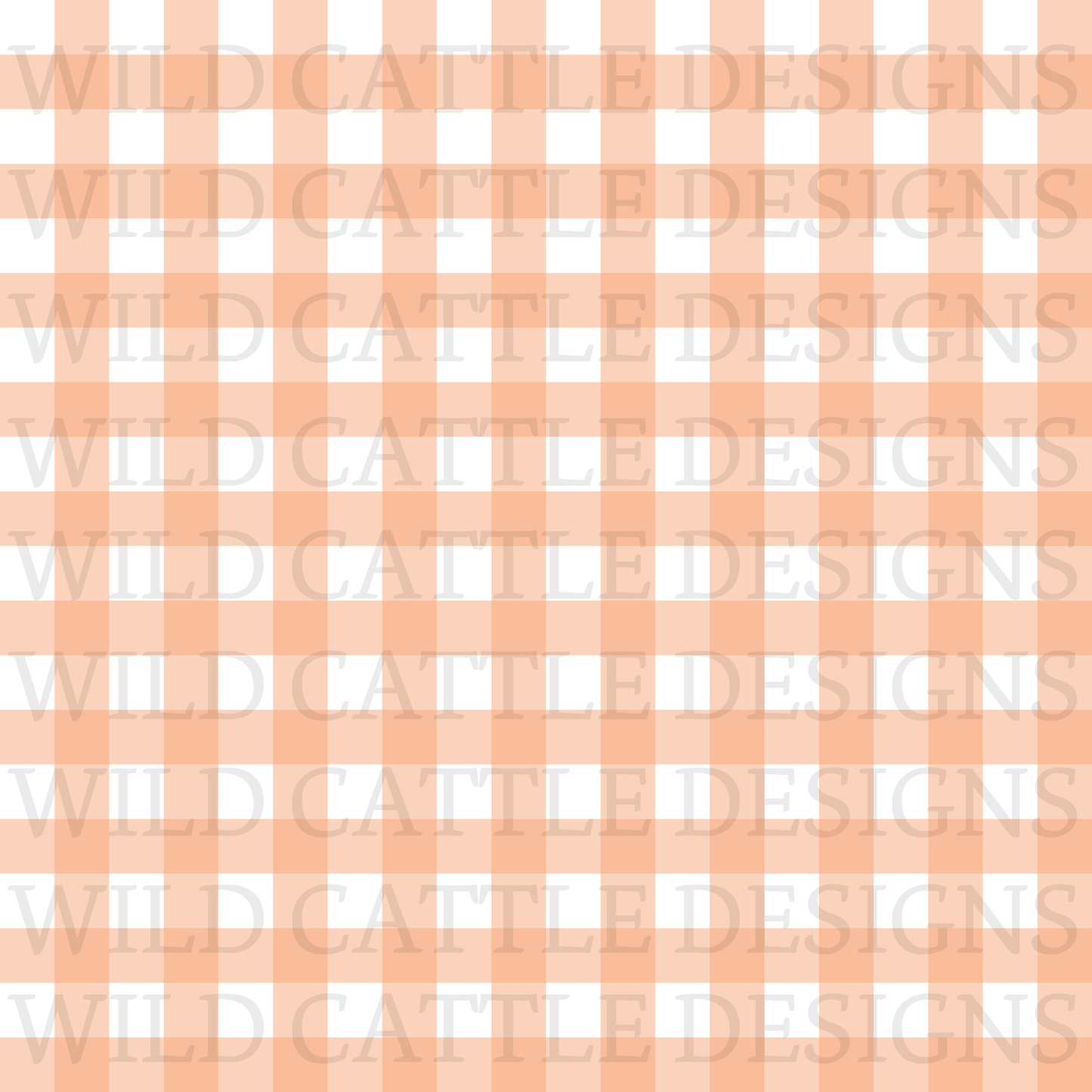 Orange plaid