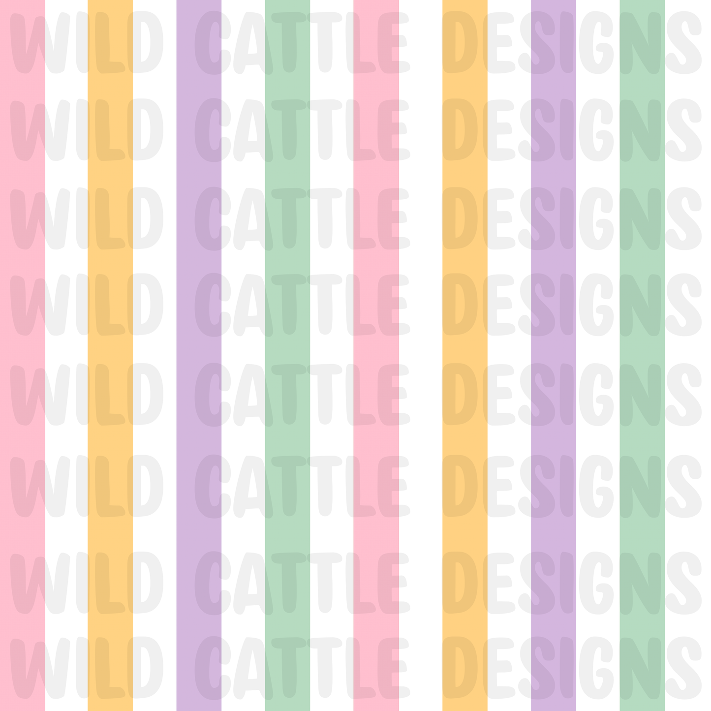 Pastel birthday goose stripes