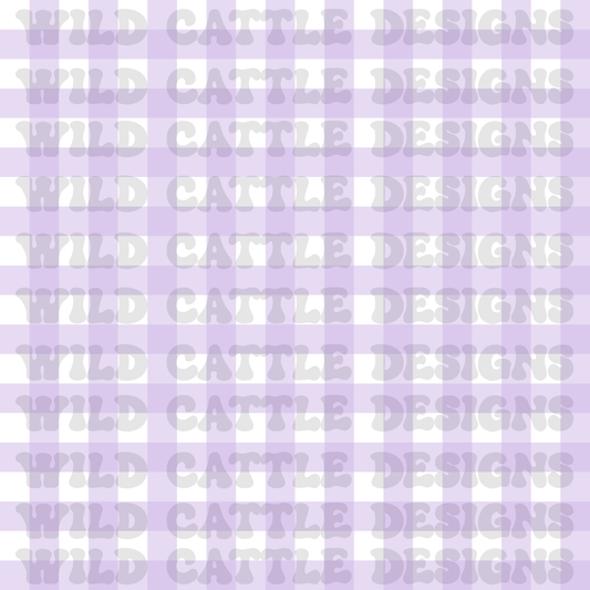 Pastel conversation hearts plaid seamless