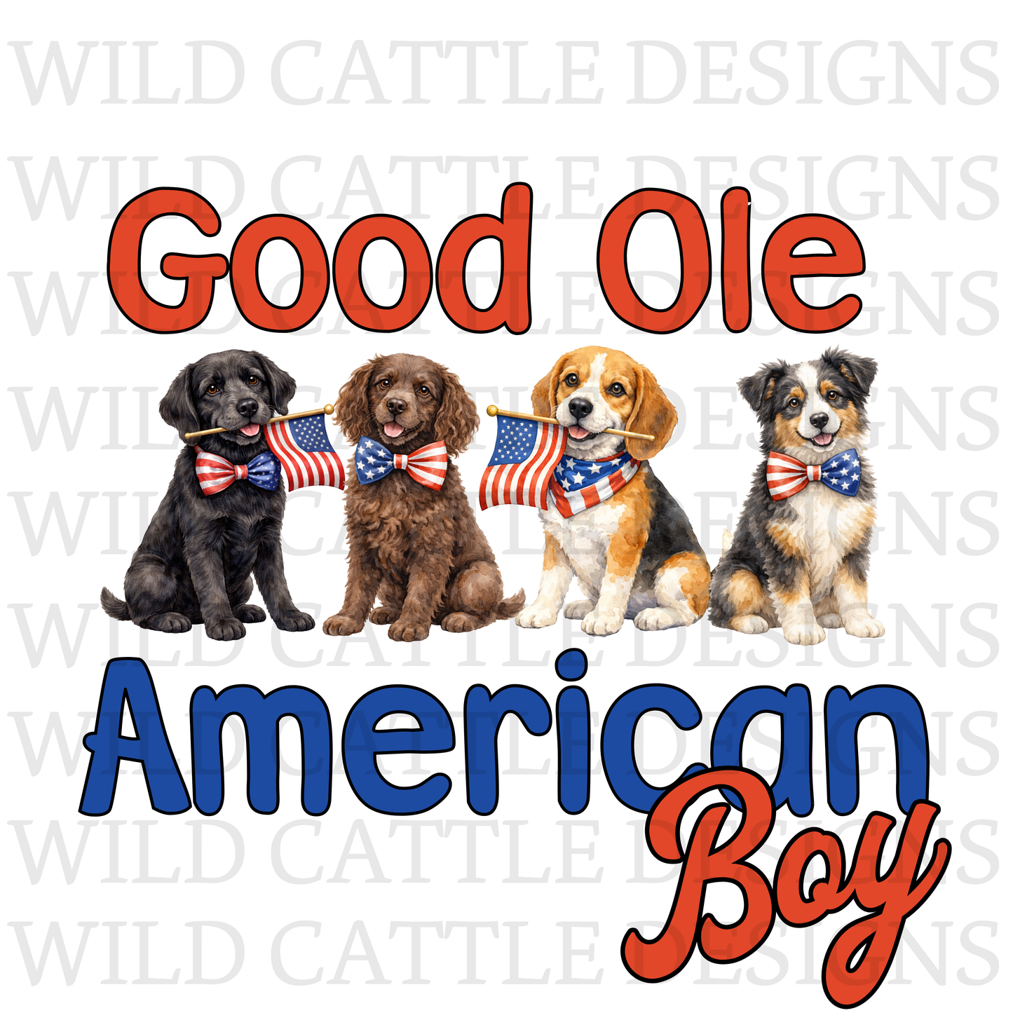 Patriotic pups png