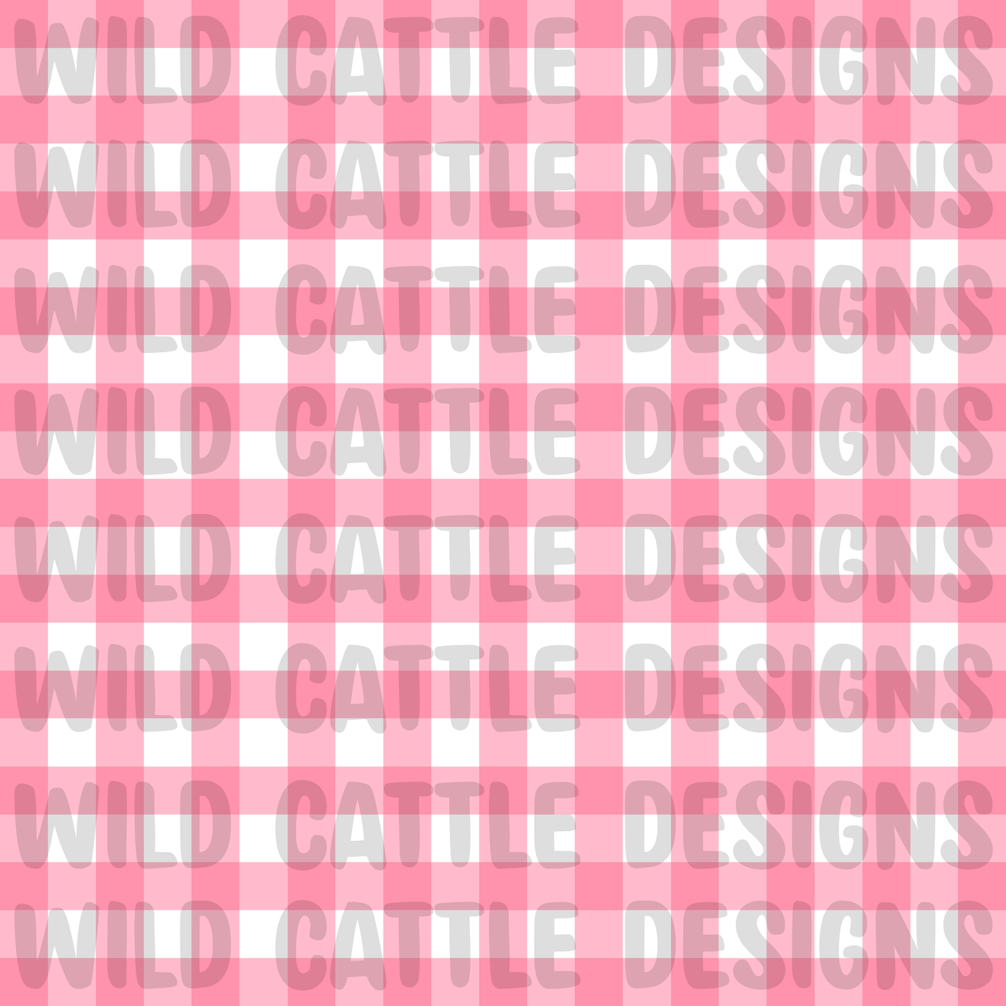 Pink birthday mouse plaid